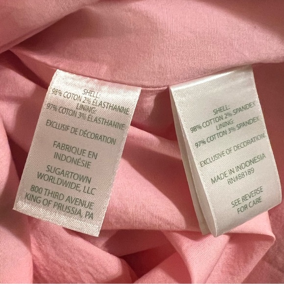 LILLY PULITZER Mila Short Sleeve Stretch Shift Dress Conch Shell Pink 6 - Picture 10 of 12